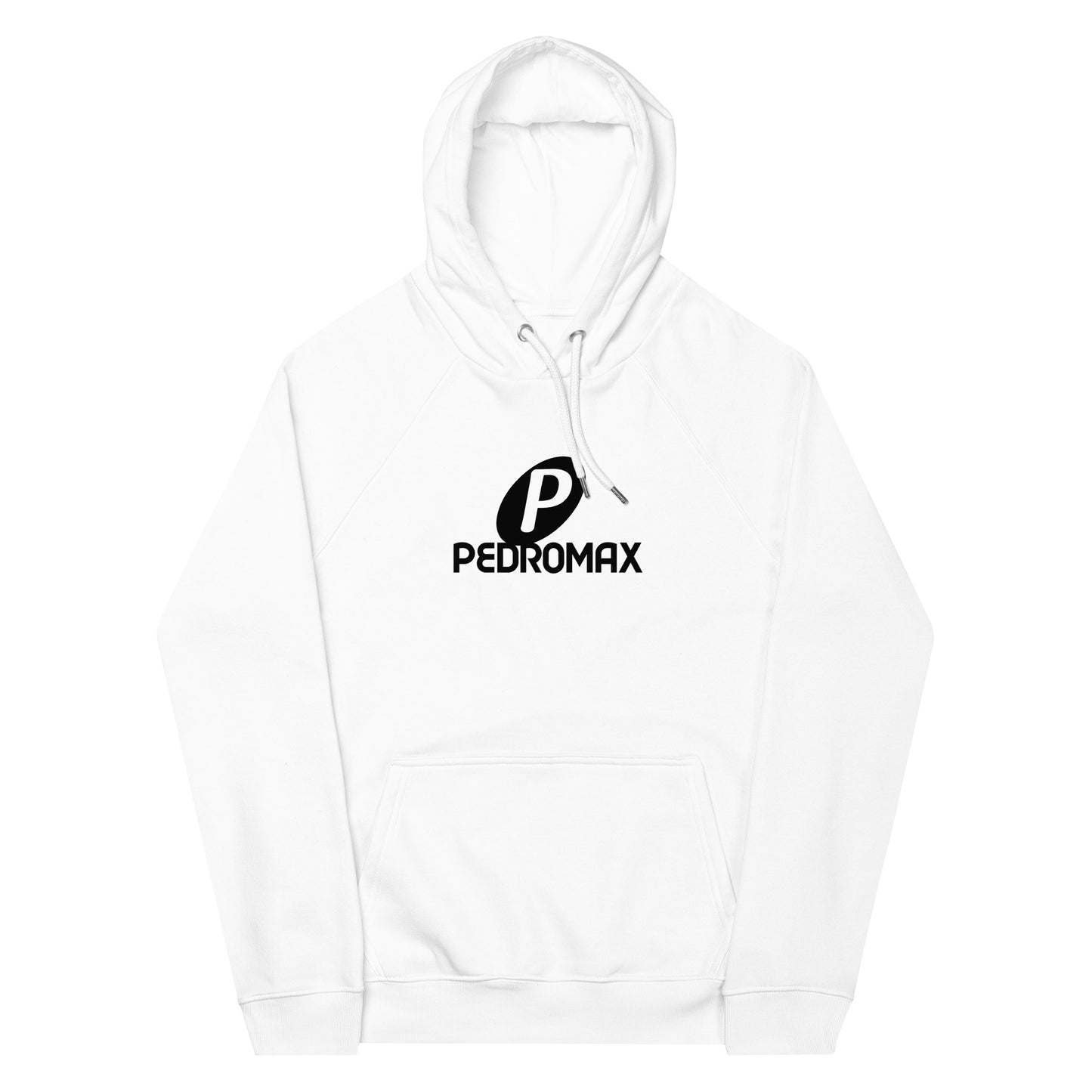 Sweat à capuche écologique Pedromax blanc